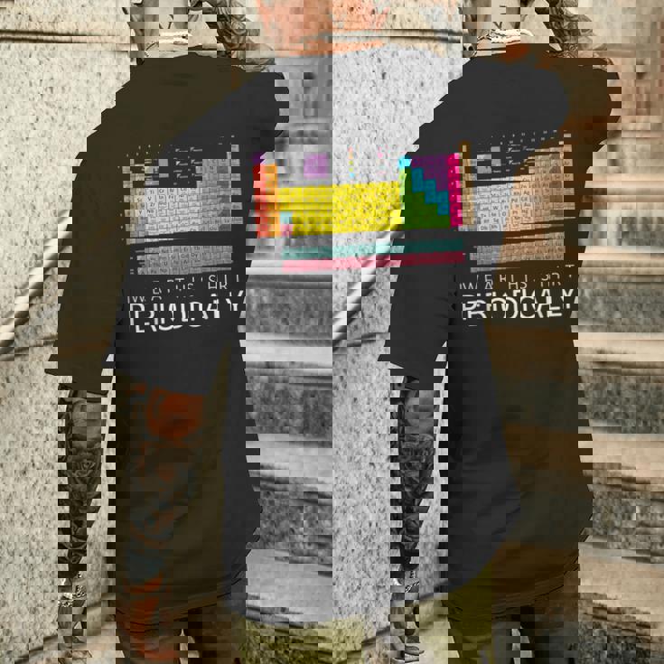 化学しゃれシャツ-私はこのシャツを定期的に着ています メンズTシャツ バックプリント 彼への贈り物