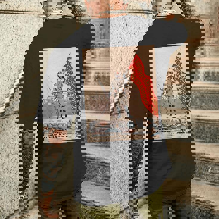 化学工業sovi8ヴィンテージプロパガンダ。 メンズTシャツ バックプリント 彼への贈り物