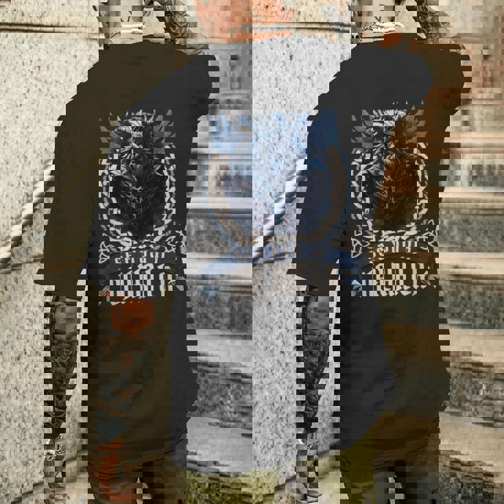 北欧の戦士ヴァルハラ北欧神話オーディン北欧人バイキング メンズTシャツ バックプリント 彼への贈り物