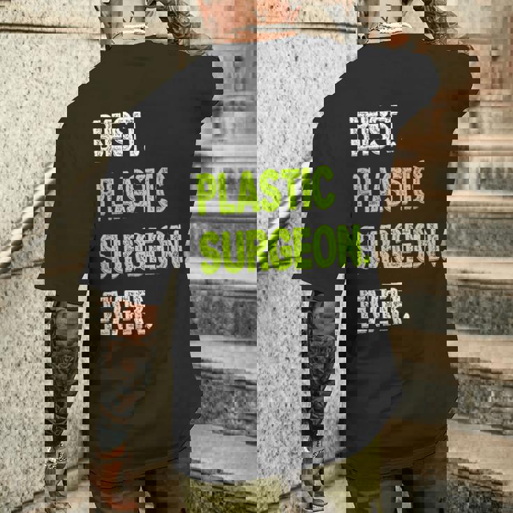 史上最高の形成外科医 メンズTシャツ バックプリント 彼への贈り物