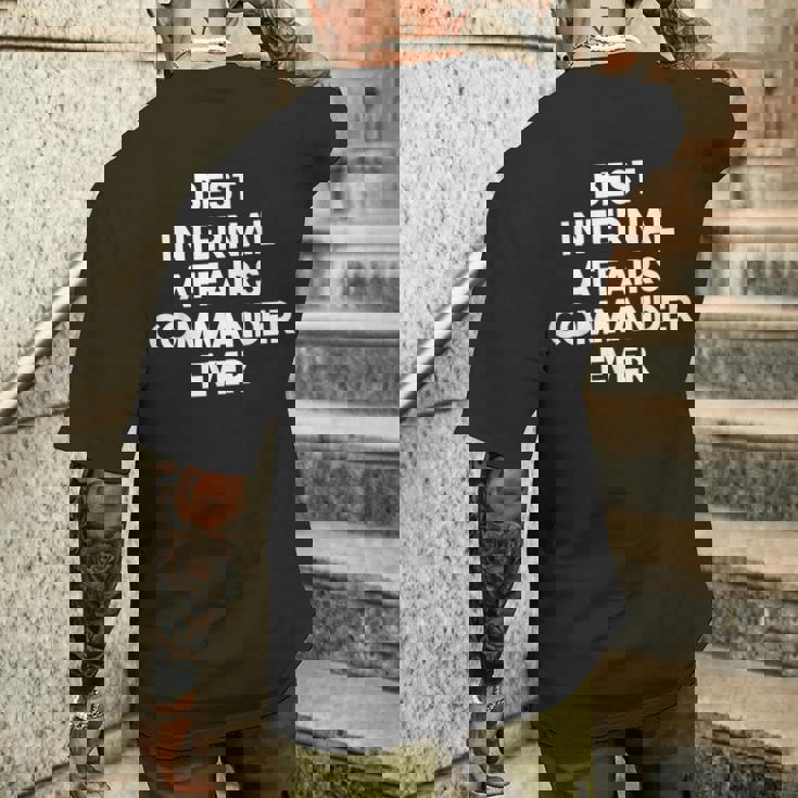 史上最高の総務司令官 メンズTシャツ バックプリント 彼への贈り物