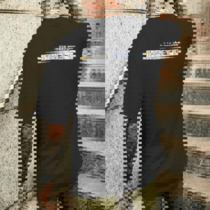 国士無双 コクシムソウ Thirn Orphans 英語 麻雀 牌 おもしろ かわいい 麻雀好き メンズTシャツ バックプリント 彼への贈り物