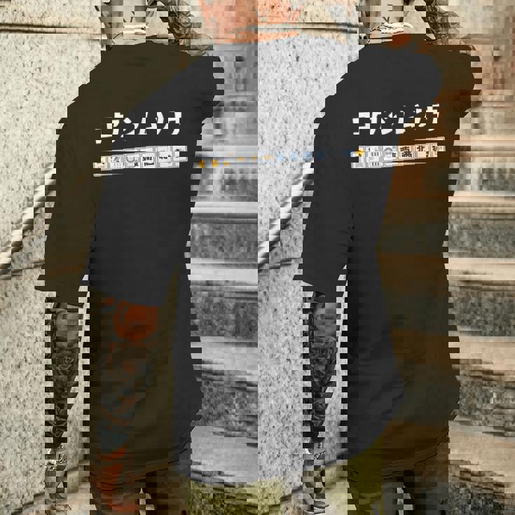 国士無双 コクシムソウ カタカナ Thirn Orphans 麻雀 牌 おもしろ かわいい 麻雀好き メンズTシャツ バックプリント 彼への贈り物