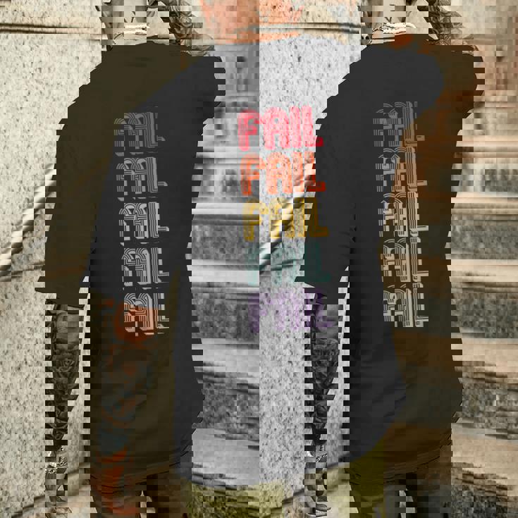 失敗 メンズTシャツ バックプリント 彼への贈り物