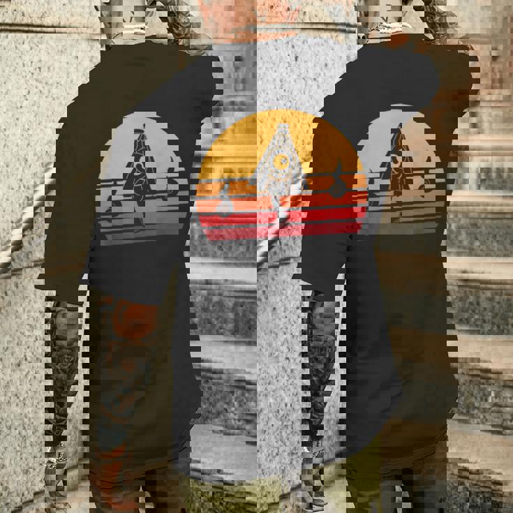 妖怪傘 カラカサ 日本ゴースト メンズTシャツ バックプリント 彼への贈り物