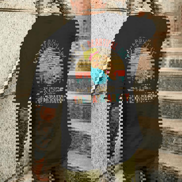 家父長制を打ち砕くには美しい日だ、面白いフェミニズム メンズTシャツ バックプリント 彼への贈り物