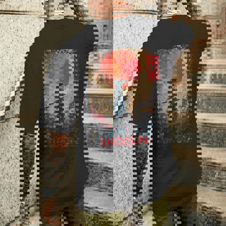 将軍 侍戦士 メンズTシャツ バックプリント 彼への贈り物