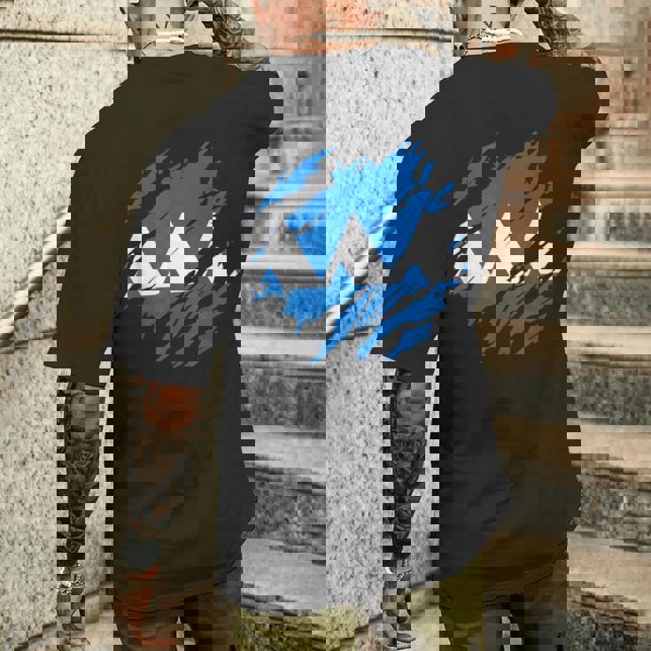 山形県旗 メンズTシャツ バックプリント 彼への贈り物