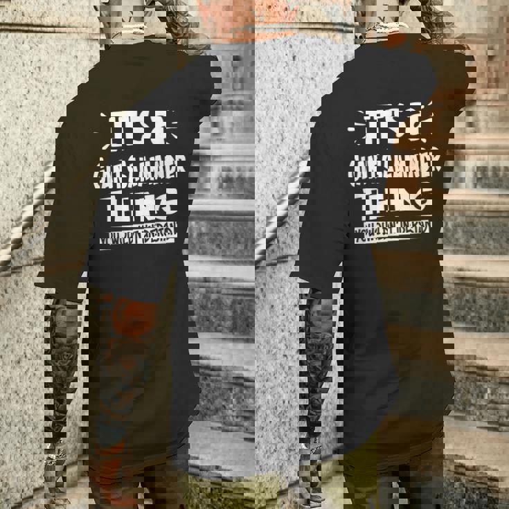 巨大サンショウウオのこと 理解できないアニナル愛好家 メンズTシャツ バックプリント 彼への贈り物