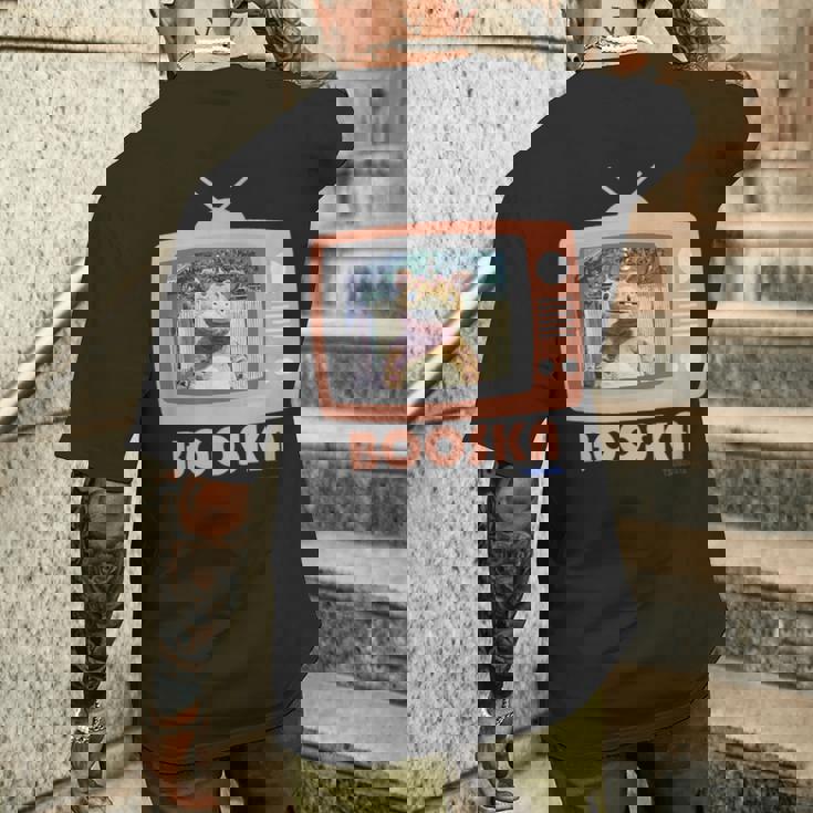 快獣ブースカシリーズ Tvレトロ03 メンズTシャツ バックプリント 彼への贈り物