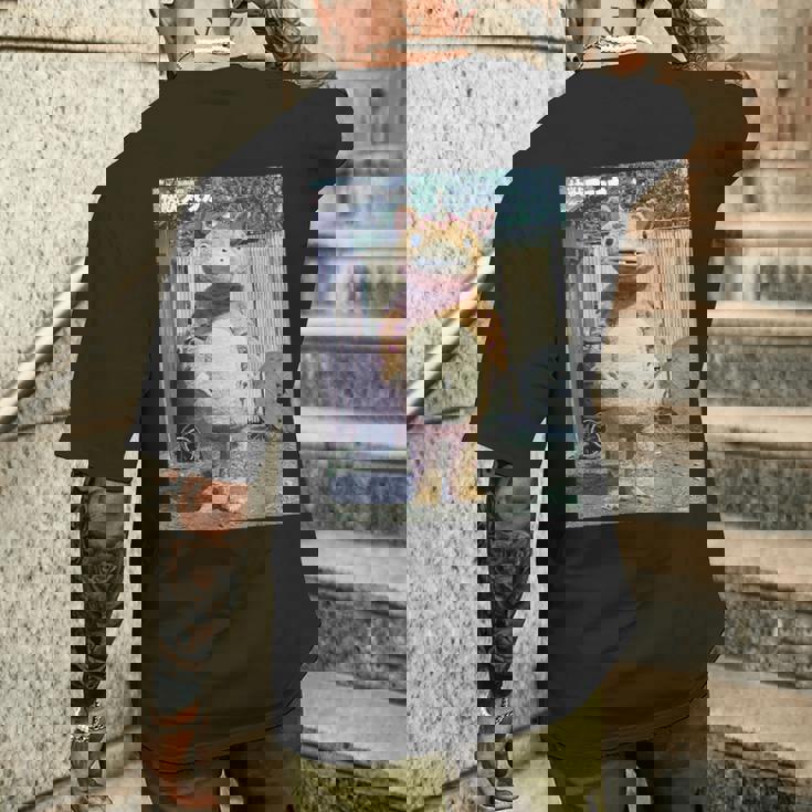 快獣ブースカシリーズ リアルスチール カラー メンズTシャツ バックプリント 彼への贈り物