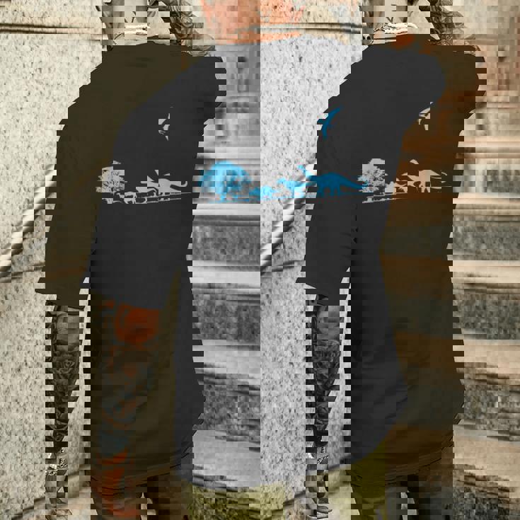 恐竜シャツ 先史時代の恐竜 キッズ 男の子と大人用tシャツ メンズTシャツ バックプリント 彼への贈り物