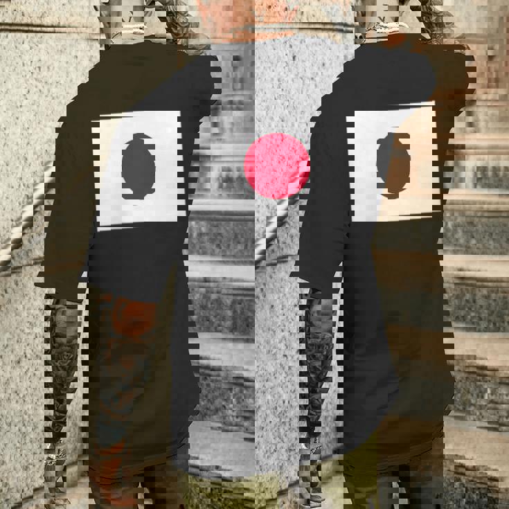 日本国旗日本日の出の国東京大阪 メンズTシャツ バックプリント 彼への贈り物