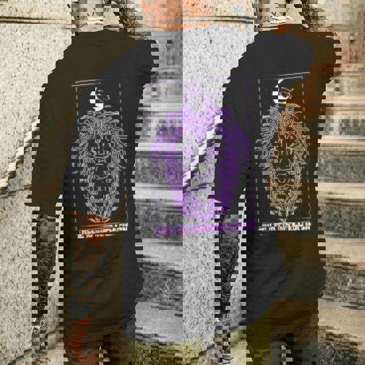 星座 干支 しし座 メンズTシャツ バックプリント 彼への贈り物