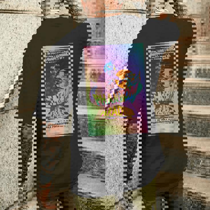 映画 クラシック ポスター ロックンロール ファントム メンズTシャツ バックプリント 彼への贈り物