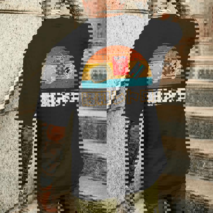 昭和レトロ Showa Era Retro Nostalgic メンズTシャツ バックプリント 彼への贈り物