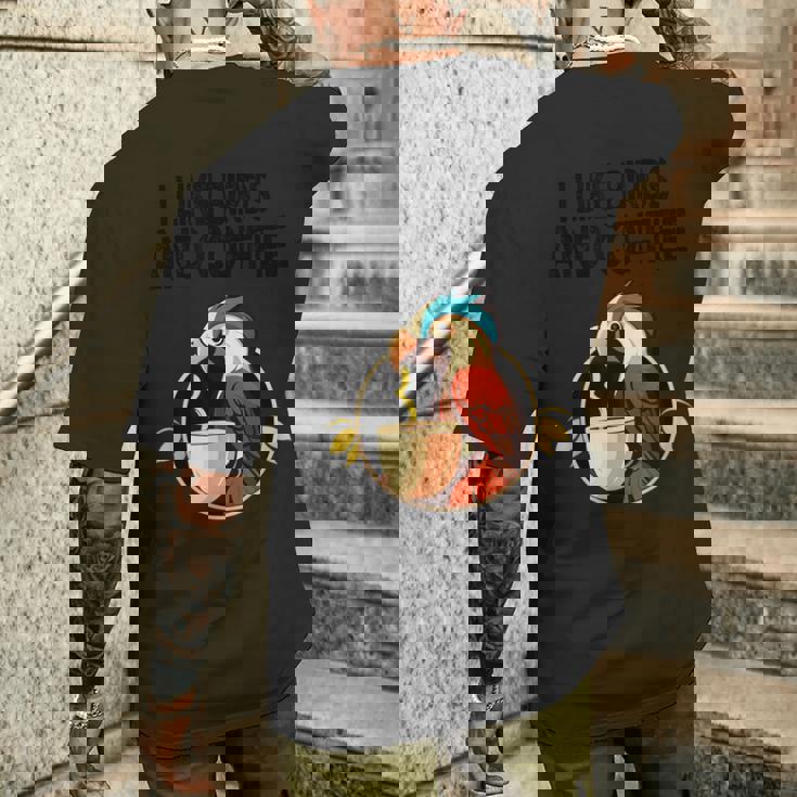 最高のバードアート メンズ レディース バードウォッチャー メンズTシャツ バックプリント 彼への贈り物