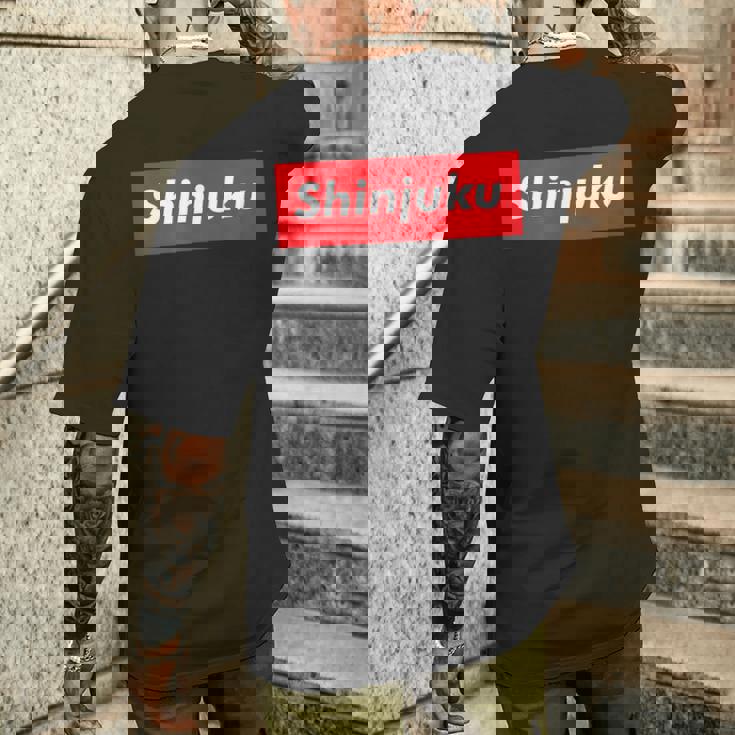 東京tシャツ 新宿東京シャツ メンズTシャツ バックプリント 彼への贈り物