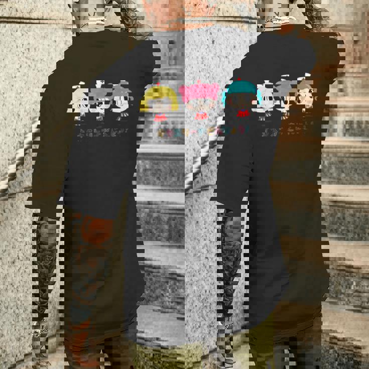 東京ハイジ「オクスリーナさんじょう！」 メンズTシャツ バックプリント 彼への贈り物