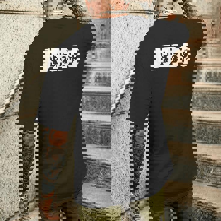 柔道愛好家への柔道tシャツ ギフト メンズTシャツ バックプリント 彼への贈り物