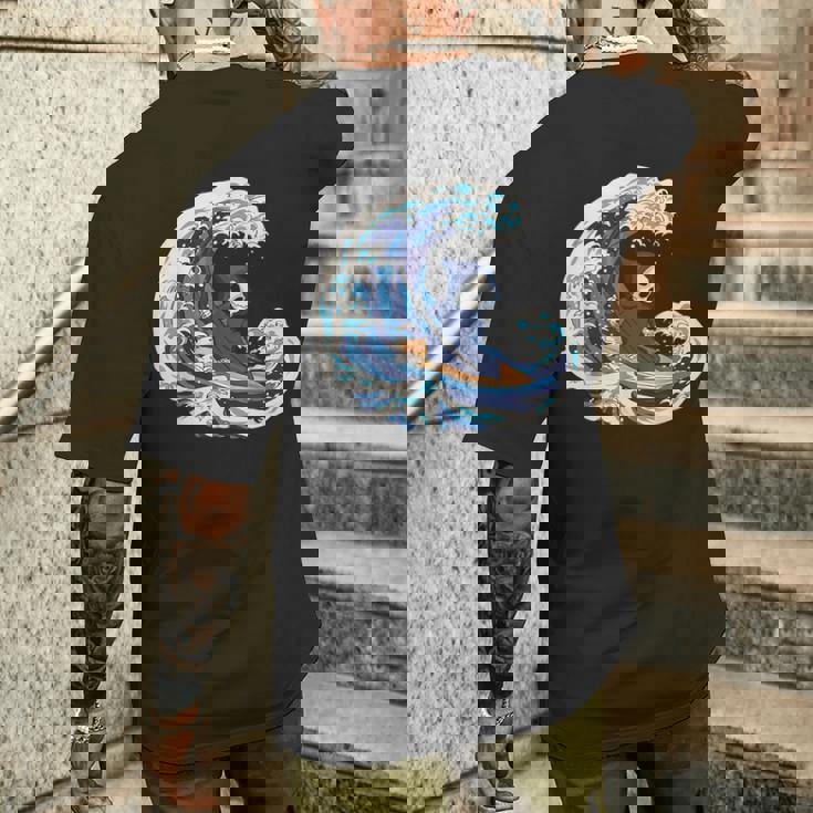 死神サーフィン メンズTシャツ バックプリント 彼への贈り物