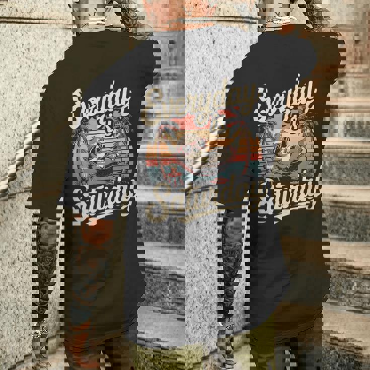 毎日土曜日 メンズTシャツ バックプリント 彼への贈り物