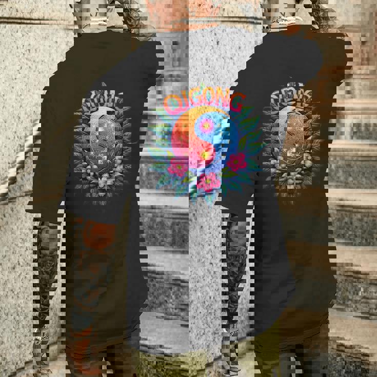 気功 メンズTシャツ バックプリント 彼への贈り物