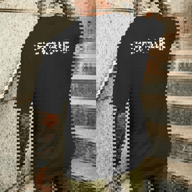 汚れてもいい服 おもしろ ネタ バズり ギャグ ジョーク ウケ狙い ツッコミ待ち メンズTシャツ バックプリント 彼への贈り物