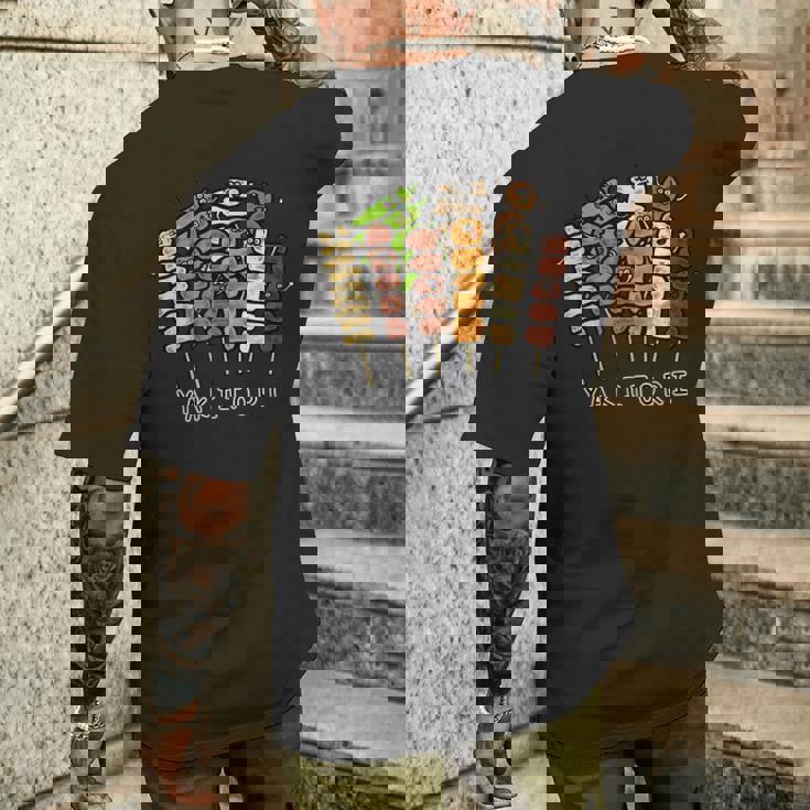 焼き鳥さん メンズTシャツ バックプリント 彼への贈り物