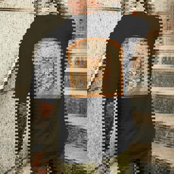 猫好きのペットのための面白い猫のグラフィックtシャツ Mewow メンズTシャツ バックプリント 彼への贈り物