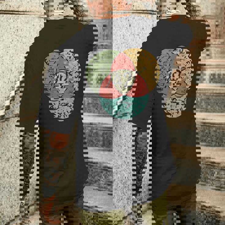 生命、宇宙、そしてすべてに対する42の答え メンズTシャツ バックプリント 彼への贈り物