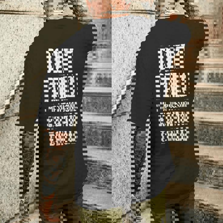 発掘技術者 メンズTシャツ バックプリント 彼への贈り物