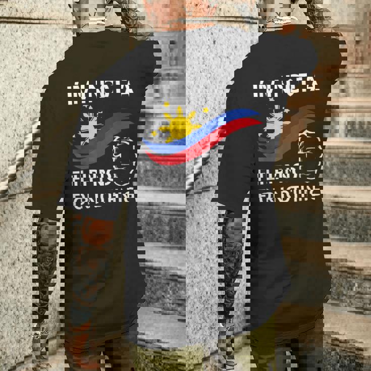 私は何の理由もなくフィリピン人ではありませんティーフリーdu30無料ドゥテルテ メンズTシャツ バックプリント 彼への贈り物