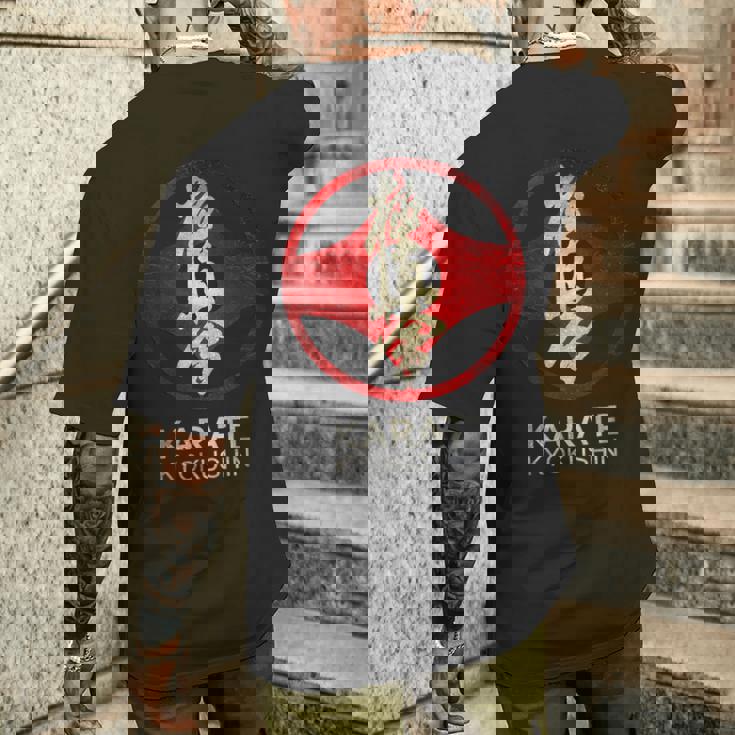 空手極心 メンズTシャツ バックプリント 彼への贈り物