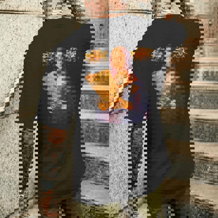 競馬 馬tシャツ モナリザ おもしろ ウマ レース 馬 乗馬 競馬 面白いtシャツ メンズ グッズ ネタ 大人 男性 メンズTシャツ バックプリント 彼への贈り物