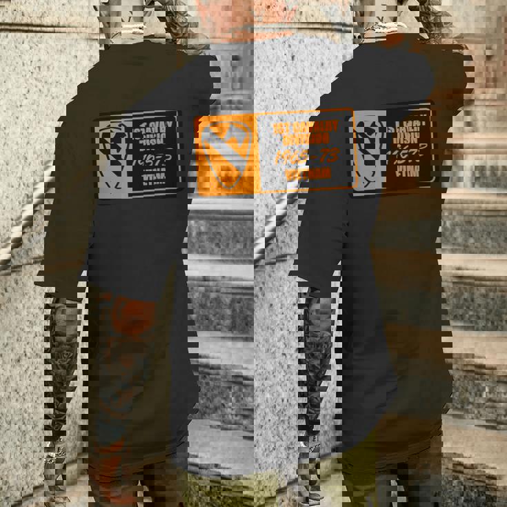 第1騎兵師団ベトナム メンズTシャツ バックプリント 彼への贈り物