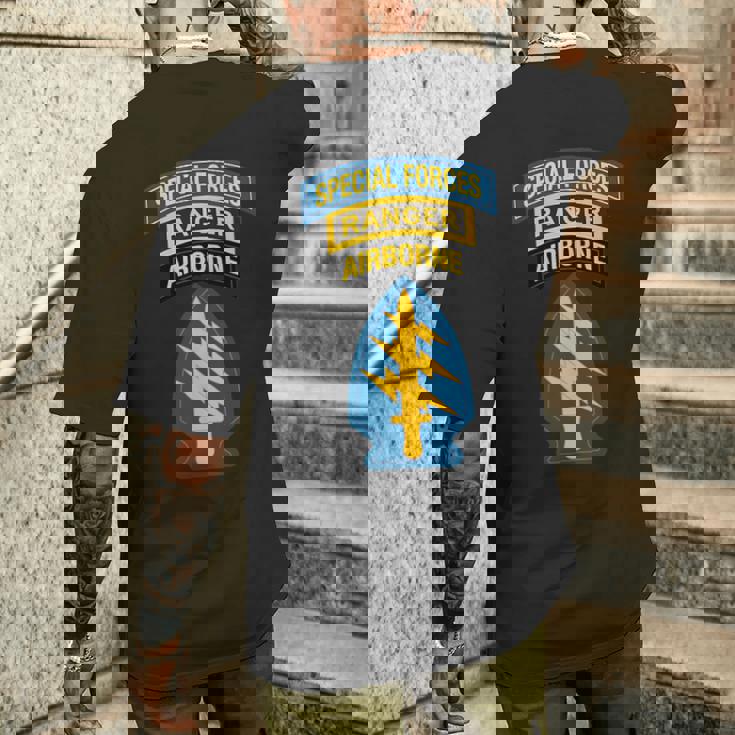 米国特殊部隊シャツ – 特殊部隊レンジャー「クラシック」 メンズTシャツ バックプリント 彼への贈り物