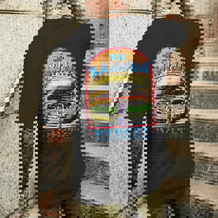 素晴らしいビッグカフナバーガー メンズTシャツ バックプリント 彼への贈り物