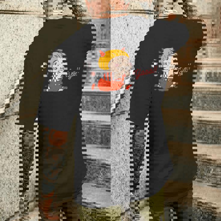 絵本・おにのこにこちゃん ③ メンズTシャツ バックプリント 彼への贈り物