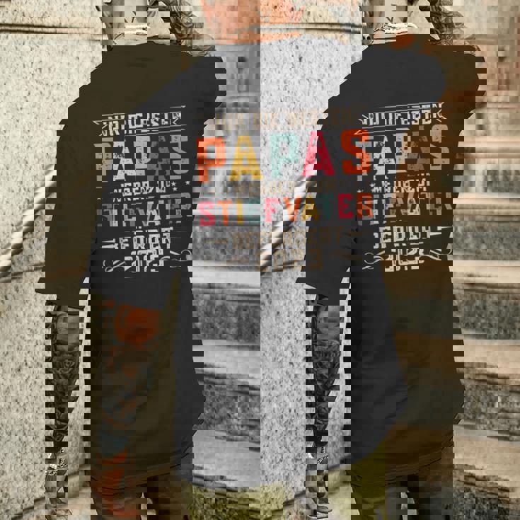 メンズ 義父ボーナスベイターには最高のパパスだけ メンズTシャツ バックプリント 彼への贈り物