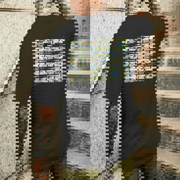 葛飾 北斎 富嶽三十六景 有名アート メンズTシャツ バックプリント 彼への贈り物