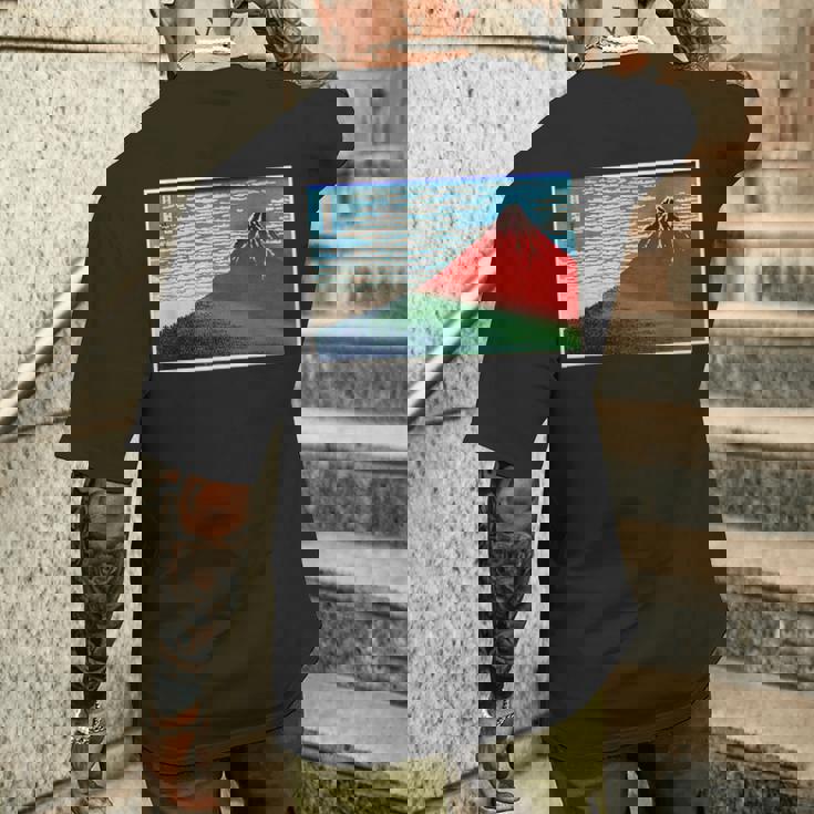 葛飾北斎 浮世絵 富嶽三六景 富士山 名作 アート 絵画 メンズ レディース 面白い 服 美術 メンズTシャツ バックプリント 彼への贈り物