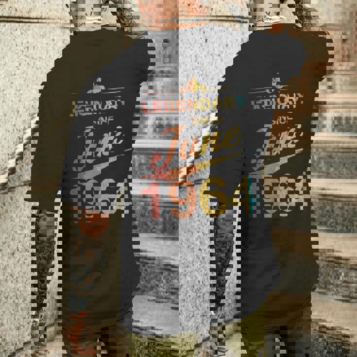 還暦 1964年6月生まれ 60歳 ヴィンテージ メンズTシャツ バックプリント 彼への贈り物