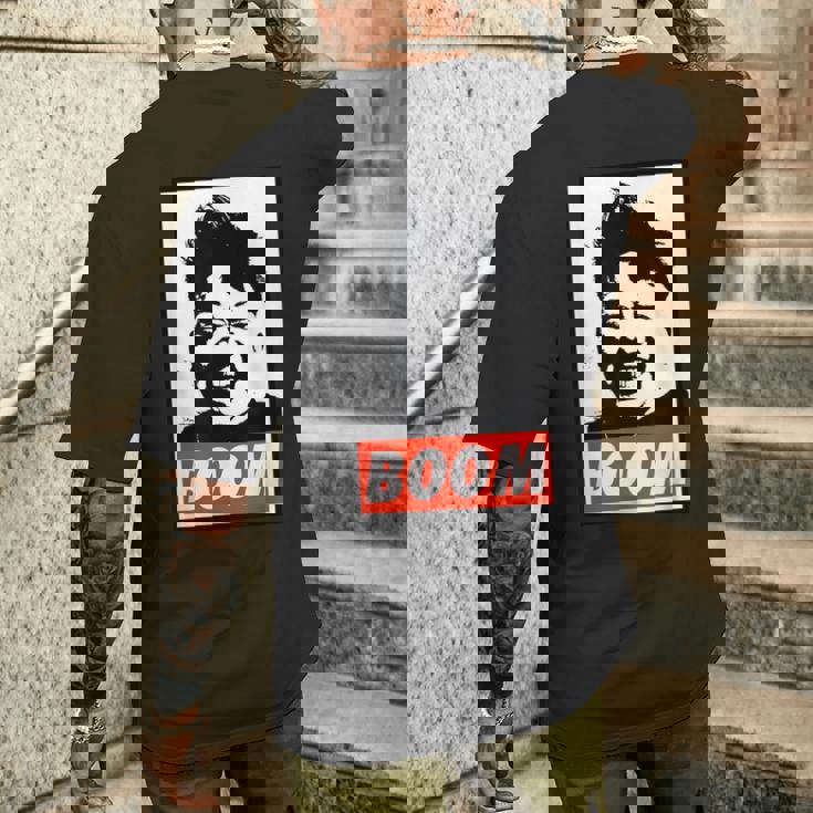 金正恩ブーム メンズTシャツ バックプリント 彼への贈り物