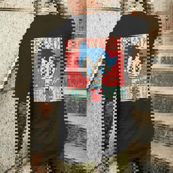 鉄腕アトム レトロ アトム Ctezuka Productions メンズTシャツ バックプリント 彼への贈り物