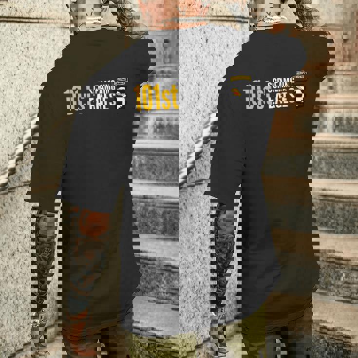 陸軍 第101空挺部隊 Us メンズTシャツ バックプリント 彼への贈り物