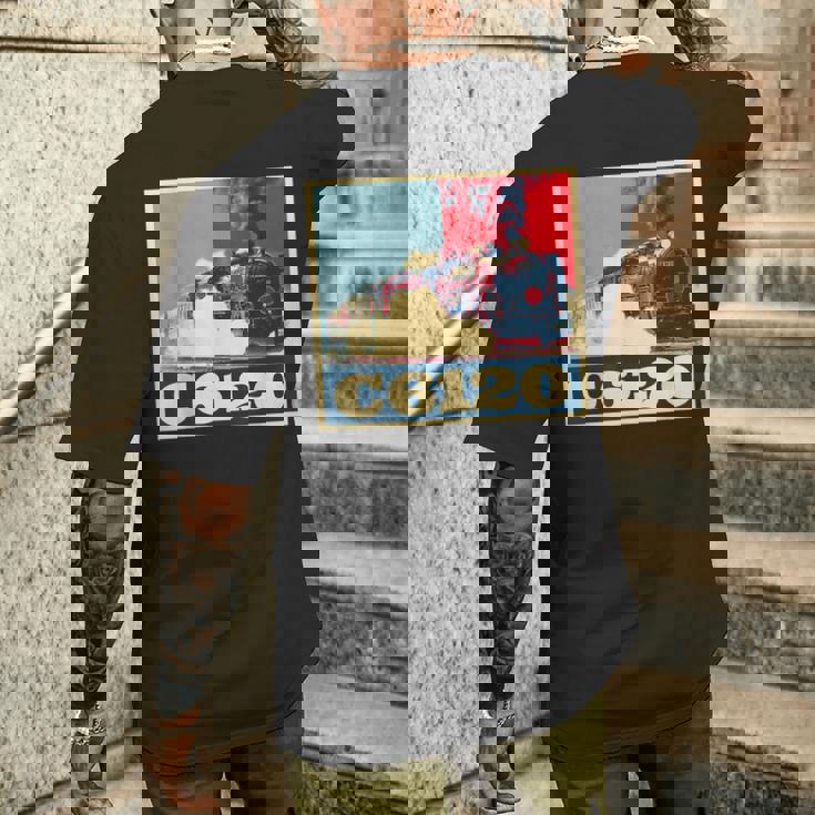 面白tシャツ 鉄道 蒸気機関車l おもしろ レトロ 鉄オタ メンズ グッズ ネタ おしゃれ 電車 メンズTシャツ バックプリント 彼への贈り物