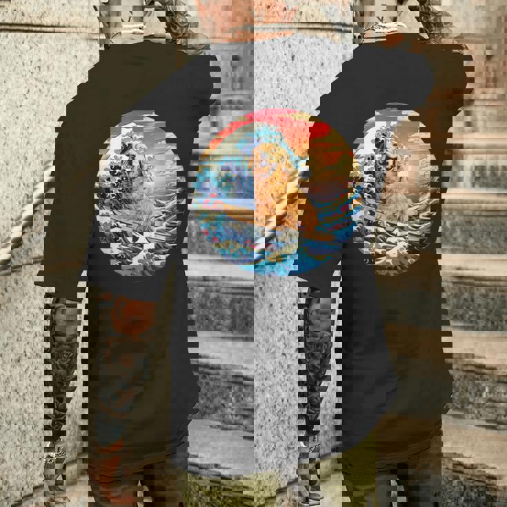 面白いtシャツ ゴールデンレトリバー 犬 イヌ メンズ 犬好き グッズ かわいい おもしろ 面白い 服 ネタ メンズTシャツ バックプリント 彼への贈り物