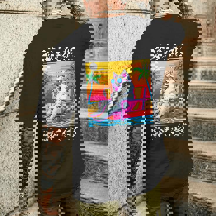 面白いtシャツ サモエド 犬 イヌ わんこ メンズ 犬好き グッズ おもしろ 面白い 服 ネタ わんこ メンズTシャツ バックプリント 彼への贈り物