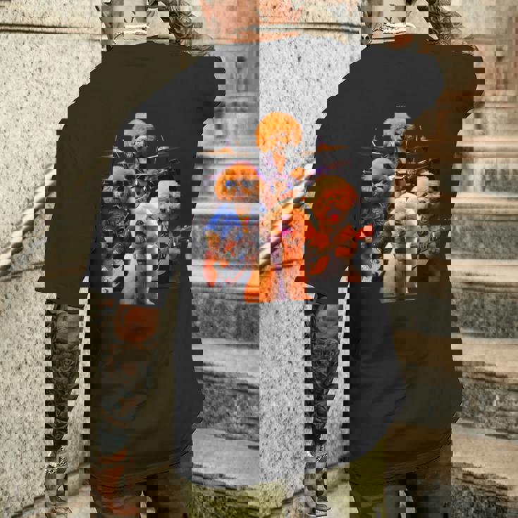 面白いtシャツ トイプードル イヌ わんこ メンズ 犬好き グッズ かわいい おもしろ 面白い 服 ネタ メンズTシャツ バックプリント 彼への贈り物